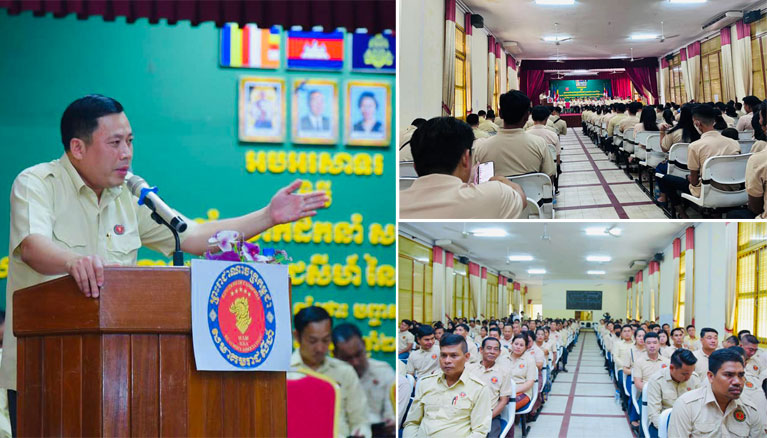 សមាគម​រាជសីហ៍ រៀបចំ​ពិធី​ប្រកាស​តែងតាំង​ថ្នាក់ដឹកនាំ និង​សមាជិក សមាជិកា សាខា​រាជធានី​ភ្នំពេញ និង អនុ​សាខាសមាគម​រាជសីហ៍​ប្រចាំ​ខណ្ឌ​ទាំង​៦ និង ប្រគល់​បណ្ណ​សរសើ​ដល់​សមាជិក​អ្នក​សង្កេតការណ៍​បោះឆ្នោត​