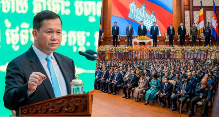 សម្តេច​ធិបតី ហ៊ុន ម៉ា​ណែ​ត អញ្ជើញ​បិទ​សន្និបាត​បូកសរុប​ការងារ​ឆ្នាំ ២០២៣ និង​លើក​ទិសដៅ​ការងារ​ឆ្នាំ ២០២៤ របស់​ក្រសួង​មហាផ្ទៃ