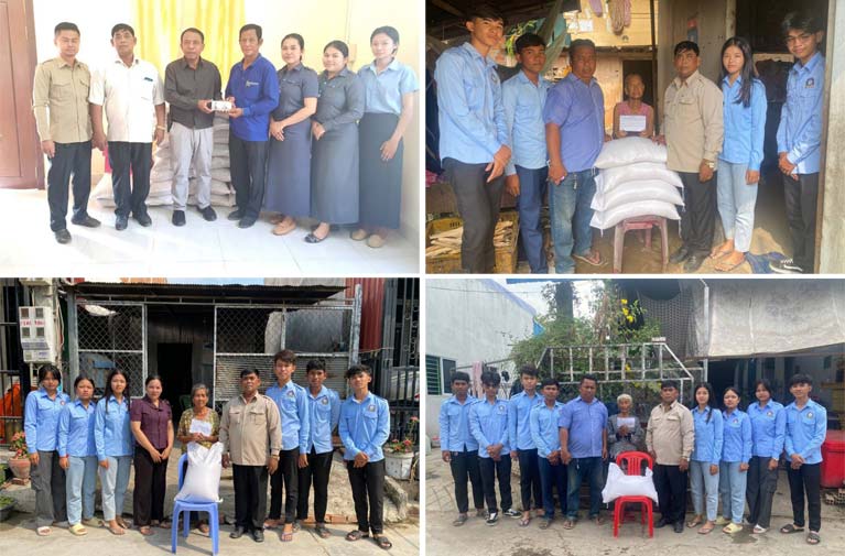 អំណោយ​ប្រចាំខែ របស់លោក​ឧត្ដមសេនីយ៍ឯក រ័ត្ន ស្រ៊ាង បាន​ប្រគល់​ដល់ដៃ​ពលរដ្ឋ​ទីទាល់ក្រ​១៧​គ្រួសារ​!