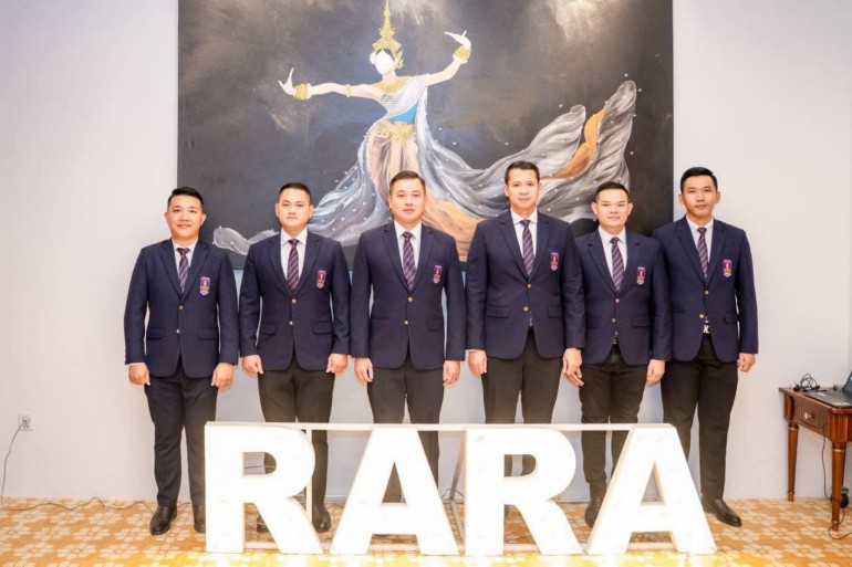 ក្រុម​នាយទាហាន​កងយោធពល​ខេមរភូមិន្ទ​បញ្ចប់​ការសិក្សា​ពី​បណ្ឌិត្យសភា​យោធា​អូស្រា្តលី (RARA Mid Year Dining-in Night 2025) ​រៀបចំ​ពិធី​លាង​សាយភោជន៍ ពាក់កណ្តាល​ឆ្នាំ ២០២៥