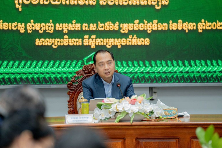 ឯកឧត្តម រដ្ឋមន្ត្រី នេ​ត ភ​ក្ត្រា ស្នើ​ដល់​សមាគម​សារព័ត៌មាន​ទាំងអស់​នៅ​កម្ពុជា ចូលរួម​ជាមួយ​រាជរដ្ឋាភិបាល​លើ​ការផ្សព្វផ្សាយ​ព័ត៌មាន​ឲ្យមាន​សណ្តាប់​ល្អ មាន​ប្រភព​ច្បាស់លាស់ ដើម្បី​ផ្តល់​សុវត្ថិភាព​ដល់​អ្នកប្រើប្រាស់ និង​ធានា​សន្តិសុខ​ព័ត៌មាន