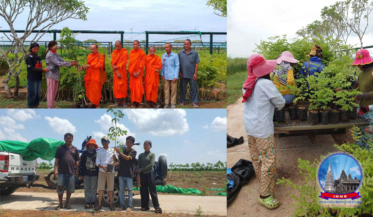 ប្រជាពលរដ្ឋ ខេត្ត​ត្បូងឃ្មុំ សម្រុក​ទៅ​ទទួល​ដើមឈើ​ក្រោយពី​ទទួលបាន​សេចក្ដីប្រកាស​ព័ត៌មាន  របស់​ក្រសួង​បរិស្ថាន​