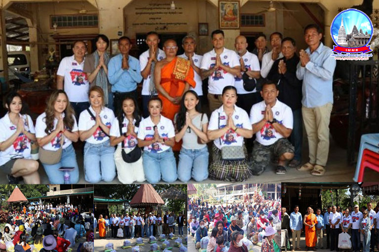 លោក ផាត់ ចំណាន ប្រធានសមាគមអ្នកសារព័ត៌មានមាគ៌ាសន្តិភាព បានដឹកនាំយកអំណោយសម្ភារៈរបស់បងប្អូនខ្មែររស់នៅសហរដ្ឋអាមេរិក យកទៅចែកជូនដល់ជនភៀសសិក និងជូមុខកងទ័ព ខេត្តបន្ទាយមានជ័យ និងខត្តបាត់ដំបងប្រមាណជាង៣០០គ្រួសារ