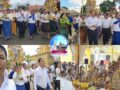 ពិធីបុណ្យ​ផ្កាប្រាក់​សាមគ្គី ដង្ហែ​យកទៅ​ប្រគេន​ព្រះសង្ឃ ដើម្បី​កសាង​កុដ្ឋ​មួយ​ខ្នង នៅ​វត្ត​ព្រះពុទ្ធ​អណ្ដែត (​វត្ត​ក្ដី​ល្វា​)