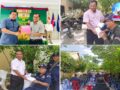 លោក ធឹ​ម សំអាន អភិបាល នៃ គណៈ​អភិបាលខណ្ឌ​ព្រែក​ព្នៅ និង​លោក សន ស៊ិន ចៅសង្កាត់​គោក​រកា ឧបត្ថម្ភ​សម្ភារៈប្រើប្រាស់ និង​គ្រឿងឧបភោគ​បរិភោគ​ជូន​ដល់​ប្រជា​ការពារ​សង្កាត់​គោក​រកា ចំនួន ២៨ នាក់