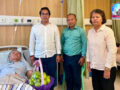 ឯកឧត្តម សុខ ចាន់​ភក្តី និង​ឯកឧត្តម រឿង ថា​រ័ត្ន អញ្ជើញ​សាកសួរ​សុខទុក្ខ ឯកឧត្តម ប៊ូ វណ្ណា​រីទ្ធិ ដែល​កំពុង​សម្រាក​ព្យាបាល​នៅ​មន្ទីរពេទ្យ
