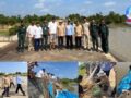 ឯកឧត្តម សុខ ចាន់​ភក្តី រដ្ឋលេខាធិការ​ក្រសួង​ព័ត៌មាន និង​ជា​ប្រធាន​ក្រុមការងារ​រាជរដ្ឋាភិបាល​ចុះ​មូលដ្ឋាន​ស្រុក​ចិត្រ​បុរី អមដំណើរ​ដោយ អាជ្ញាធរ​ដែនដី និង​មន្ត្រី​ជំនាញ​ពាក់ព័ន្ធ អញ្ជើញ​ចុះ​ពិនិត្យមើល​ស្ថានភាព​ប្រឡាយ​ស្តុក​ទឹក ស្ថិតនៅក្នុង​ឃុំ​ដា ស្រុក​ចិត្រ​បុរី
