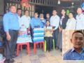 លោក ជា ច័ន្ទ​ណា​រិទ្ធ អនុប្រធាន​ក្រុមការងារ​ចលនា​កសាង​សមាជិក​បក្ស​មូលដ្ឋាន​រាជធានី​ភ្នំពេញ និង​ក្រុមការងារ នាំយក​អំណោយ​សម្ដេច​តេជោ ហ៊ុន សែន និង​សម្ដេច​បវរ​ធិបតី ហ៊ុន ម៉ា​ណែ​ត ជូន​សមាជិក​គណបក្ស​ដែលមាន​ជីវភាព​ខ្វះខាត នៅ​ខណ្ឌ​ឫស្សីកែវ
