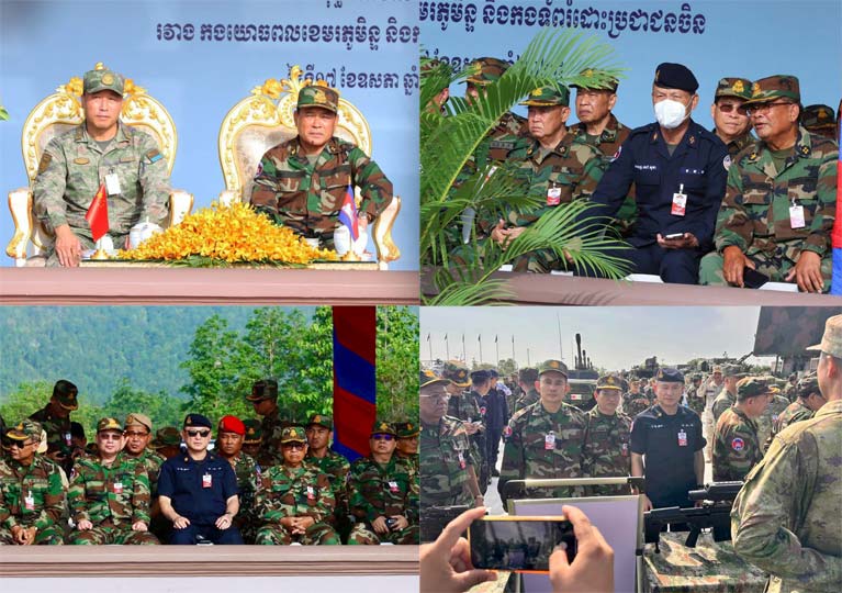 ឧត្តមសេនីយ៍ឯក រ័ត្ន ស្រ៊ាង បាន​អញ្ជើញ​ចូលរួម​ក្នុង​ពិធី​បើក​ជា​ផ្លូវការ​នូវ​សមយុទ្ធ​នាគ​មាស ឆ្នាំ​២០២៥ (DRAGON GOLD-2025) ក្រោម​ប្រធានបទ «​ប្រតិបត្តិ​ការប្រឆាំង​ភេរវកម្ម​រួមគ្នា និង​ការងារ​សង្គ្រោះ​មនុស្សធម៌​»